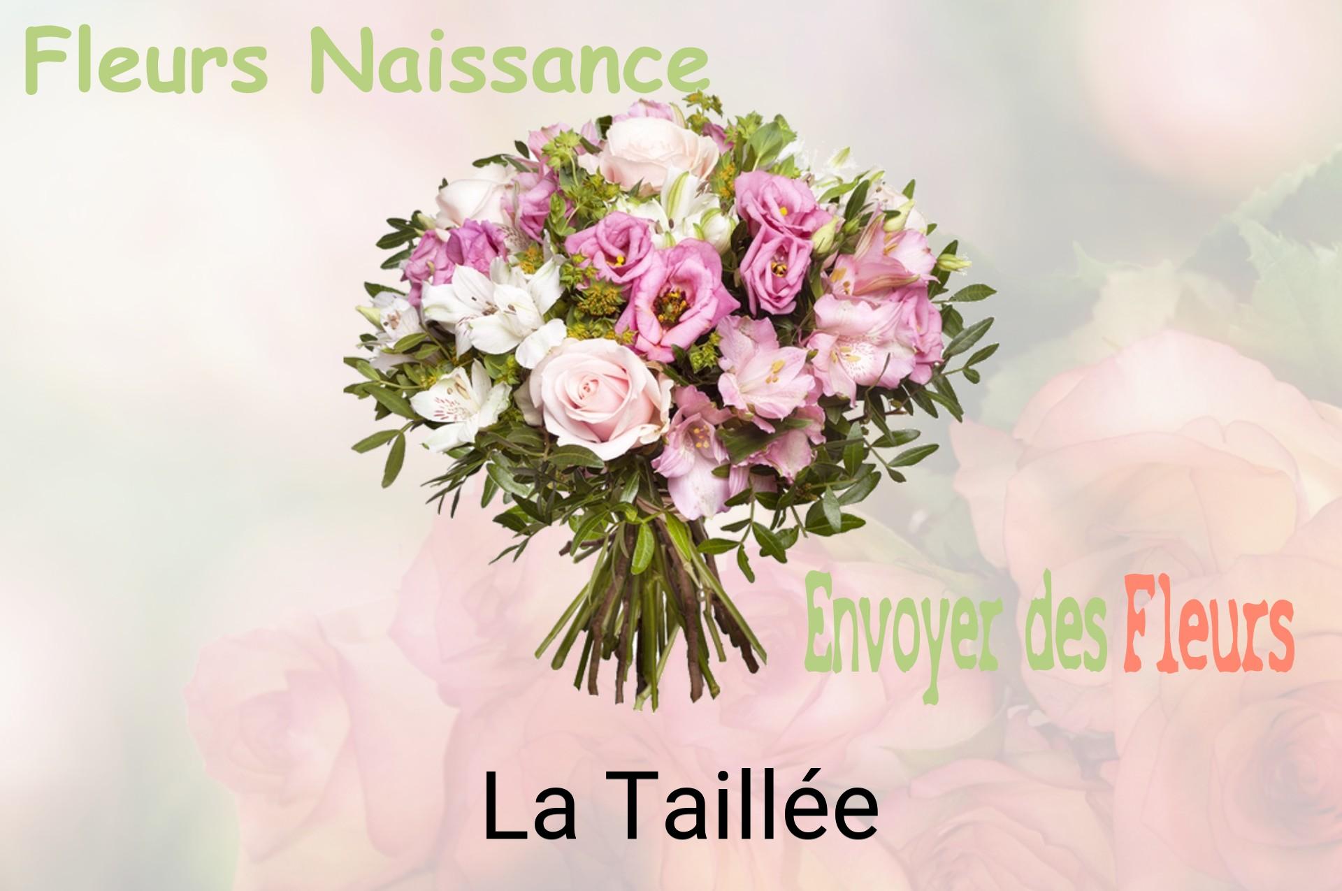 Bouquet de fleurs de naissance livré à La Taillée